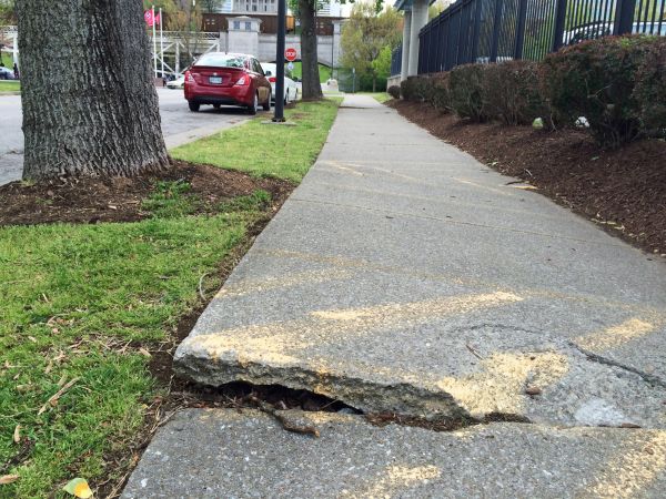 Cement Sidewalk Repair
