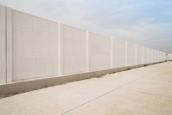 Concrete Fence Construction in Niceville