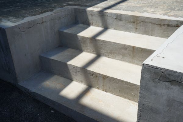 Poured Steps Installation in Niceville