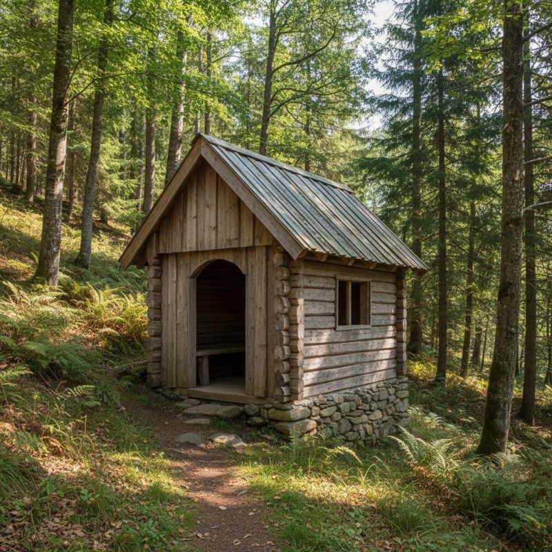 Cabin Foundation Pouring